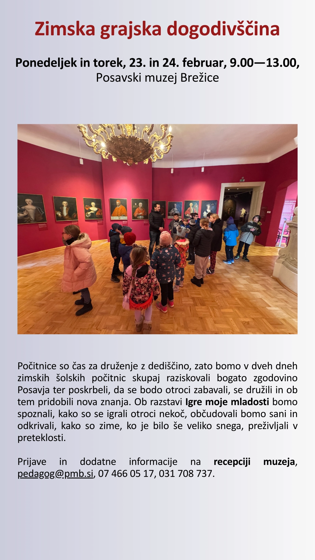 23. in 24.2. Zimska grajska dogodivščina